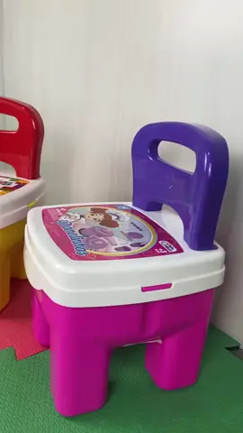 CADEIRINHA COM UTENSÍLIOS BLOCOS DE MONTAR BRINQUEDO #brinquedos #cadeirinha #escola #criançasnotiktok #diversão