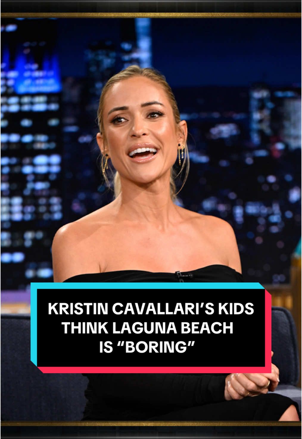 @Kristin Cavallari’s kids think Laguna Beach is “boring” 🤣 #FallonTonight #TonightShow #KristinCavallari #LagunaBeach #JimmyFallon 