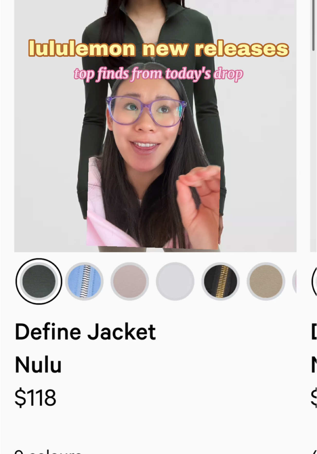 Today's drop was SO GOOD!! Let me know your favourite item from today's @lululemon new releases and what you shopped for! So excited about these new summer styles and colors! #lululemon #lululemoncreator #lululemonwhatsnew #lululemonnewreleases #lululemonnewdrop #greenscreen 