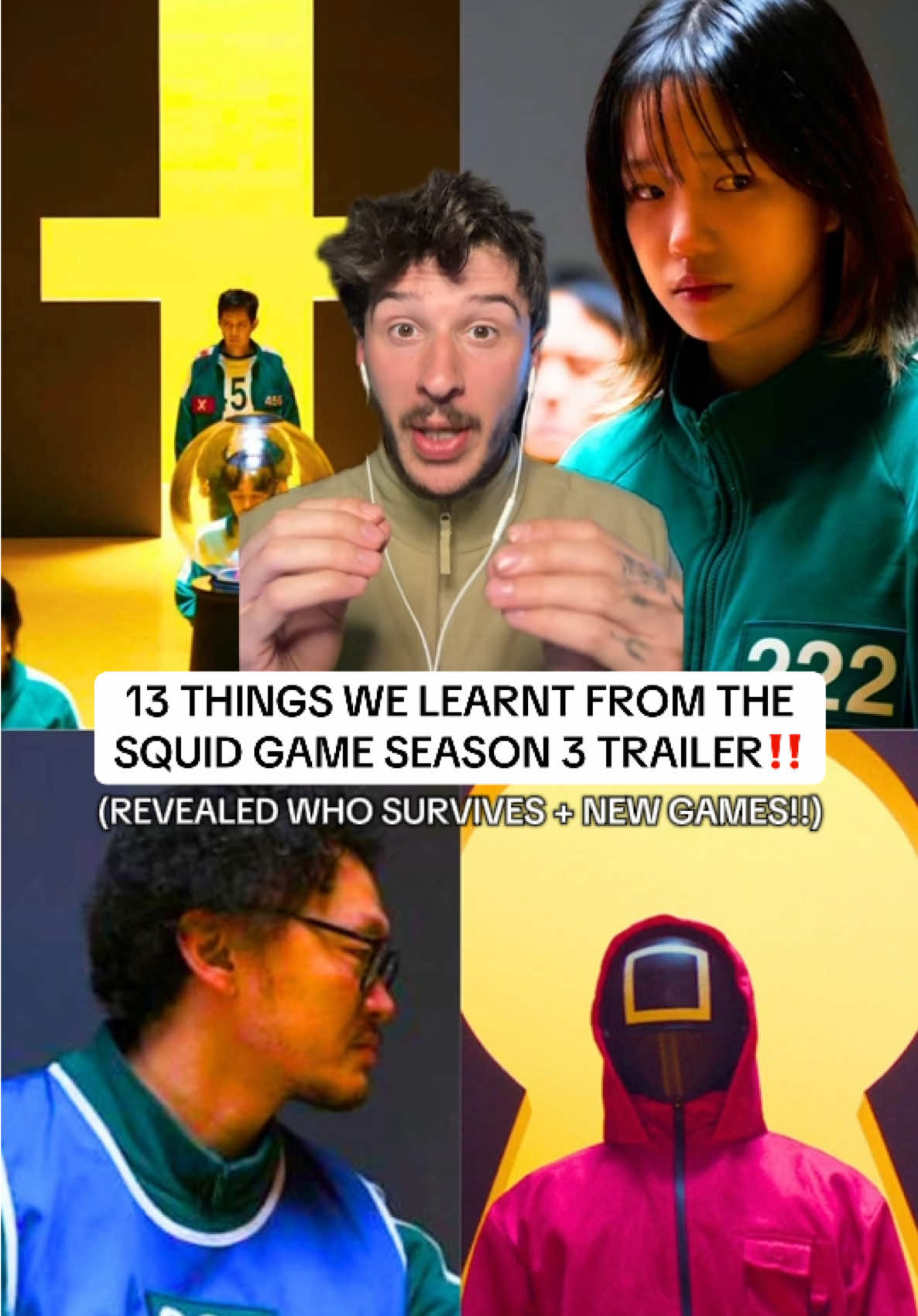 13 HIDDEN DETAILS IN THE SQUID GAME SEASON 3 TRAILER!! #squidgame #movies #fyp #ifb 