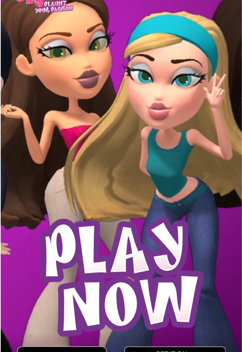 Leveling up 🎮💅 Join the Bratz on their next adventure and slay every step of the way ✨ Check out our stories to download “Bratz: Flaunt Your Fashion” and start playing now! 👄 #bratz #videogame 
