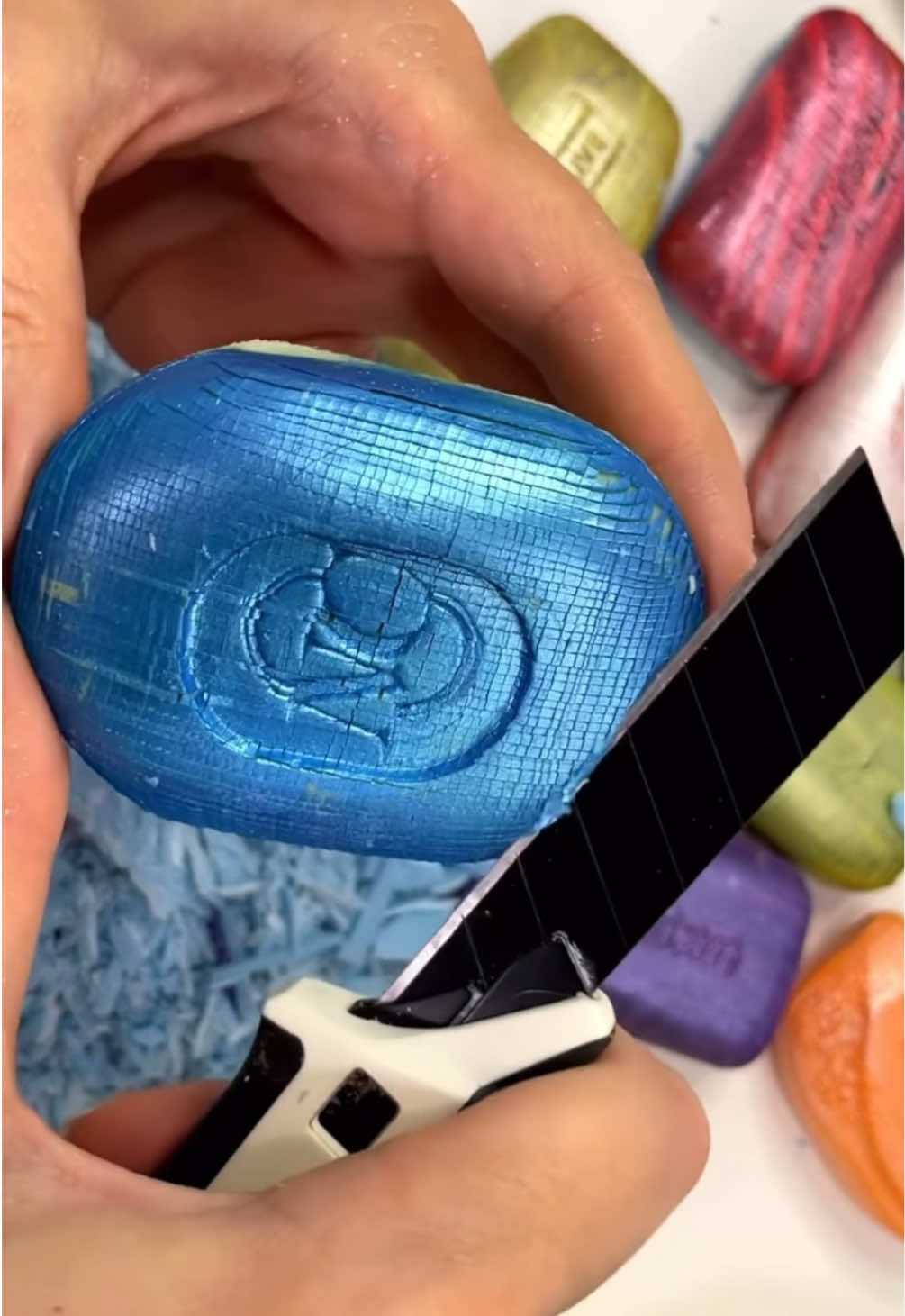 Part 103 | ASMR Soap Cutting #asmrvideo #asmr #asmrtiktoks #satisfying #tingles #satisfyingvideo #asmrsoap #soapcutting #soapasmr #soapcubes #cuttingsoap #asmrsounds #soap #sleep 