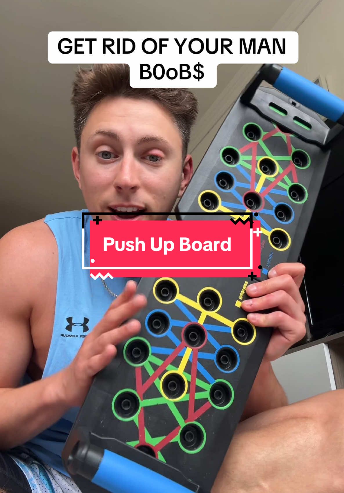 The best investment I ever made!! #pushups #pushup #Fitness #workout #pushupboard #muscles