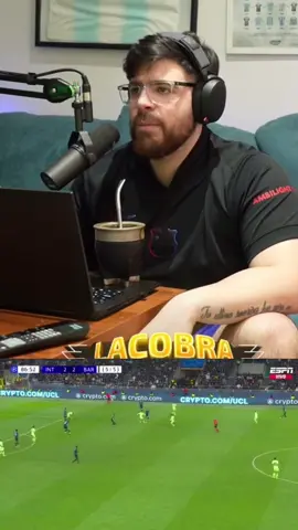 reacción de la cobra al 2-3 de Inter- Barça  @LACOBRAAA  #streamer #stream #streaming #kick #champions #championsleague #inter #barc #intervsbarca #reaccion #rafinha #gol #ucl #semifinal 