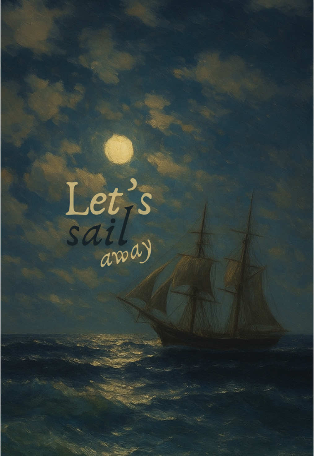 Ah to leave it all behind. 🥀 “Let’s sail away… Run to places where no one knows our names, Where the noise of the world can’t follow, Where time forgets to chase us, so we could love in a way the trees would envy, Hoping they could wrap their roots Around someone the way I wrap my soul around you. Where even the wind would pause, just to watch. watch us dance like we own the earth Like the ground was made only for our footsteps Lets run to a place where we can make promises under the stars, Where the moon leans in to listen, Jealous of the words it wishes to hear, let’s escape so the world would contain us only, With no pasts that follow, And no futures to fear. So we become the two hearts that ran from the world, and found one in each others’ eyes. ” —Written by BleedingInSilence . . . . . #poetry #poem #poetrytok #loveyou #quotes #letters #poet #relationships #deep #poetic 