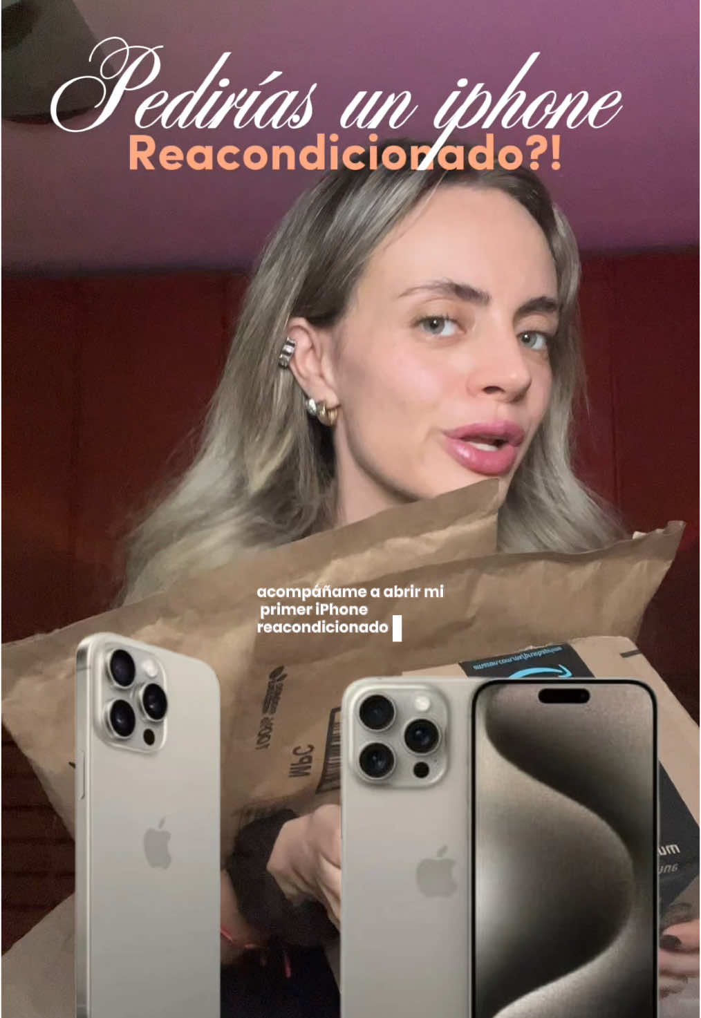 Amixs auxilio que hago 👀🧐?! #amazonrenewed #iphone15promax #unboxingiphone15promax #reacondicionado 