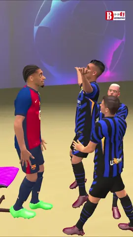 Highlights of Barcelona vs inter Milan 3-4 🔥🔥.#barcelona #InterMilan