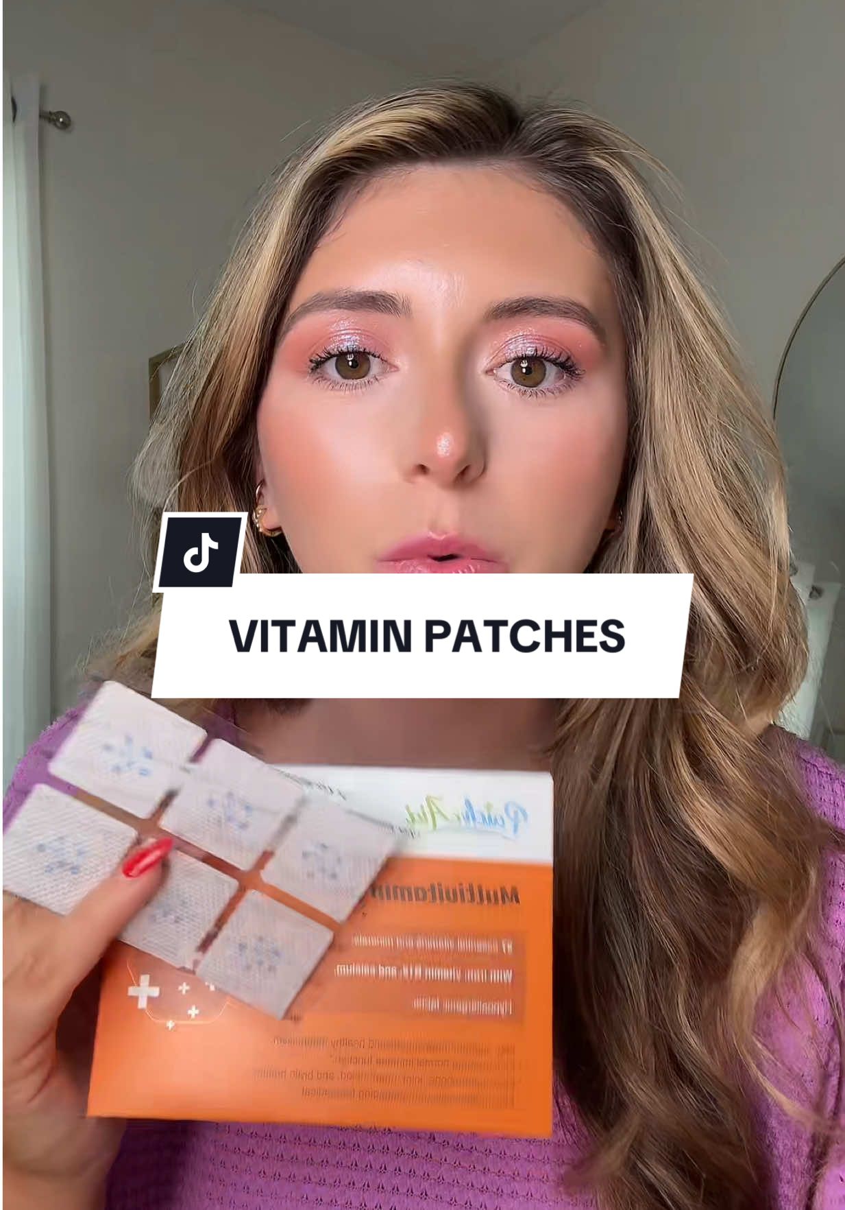 No more gummy bribery. These vitamin patches are packed with essentials and you just stick them on—one for you, one for your kid. It’s a yes from me. @PatchAid #patchaid #momlifehack #vitaminpatch #tiktokshopfinds #multivitamin #healthswap #familywellness #busymomhack