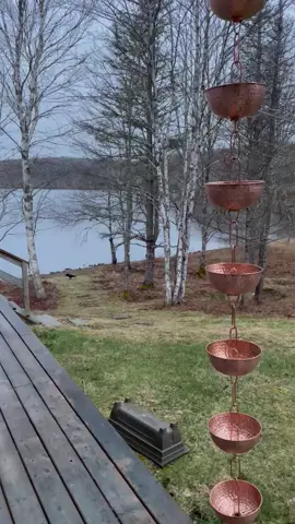 Singing Bowl Rain Chain! 8 inches across of pure, hand-hammered copper beauty. 🌧️ Each bowl catches and releases rainwater in a mesmerizing cascade, turning stormy days into a tranquil show. Crafted with copper-plated steel links and brass fittings for strength and style, plus extra drainage holes for a soothing, musical waterflow. 🌿 What’s a rain chain? It’s a stunning alternative to a downspout- guiding rainwater from your roof to the ground in a peaceful, decorative flow. 💧 Free shipping. Beautiful function. Rain, reimagined. Shop Now --> https://www.rainchains.com/singing-bowls-copper-bowls-rain-chain-5373-cop.html #RainChain #GardenDesign #CopperDecor #SingingBowl #OutdoorZen #RainyDayVibes #garden#gardeninspo #rainchain #OutdoorDesign #smallbusiness #smallbusinessowner #FYP #RainChainGlowUp #OutdoorAesthetic #rainchains #outdoorstyle