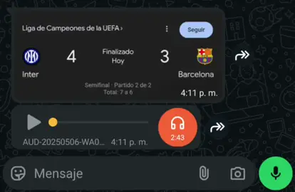 Y que fue 🗣️🗣️#fcbarcelona #interdemilan #uefachampionsleague 