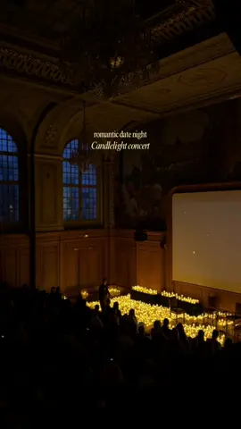 The most romantic date night 🕯️🎻✨ With @candlelight.concerts - to put in your bucket list ❤️‍🔥 We went for the Coldplay representation with a string quartet 🎻 And the cellist was on of our dear friend - so it was even more magical to attend  💫  #candlelight #candlelightconcert #romanticizeyourlife #datenight #dateideas #romanticdate #paris 