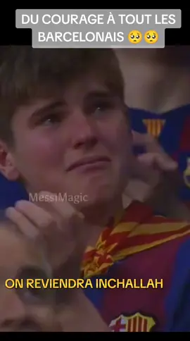 ON REVIENDRA INCHALLAH #💔 #fcbarcelone #fcbarcalona 