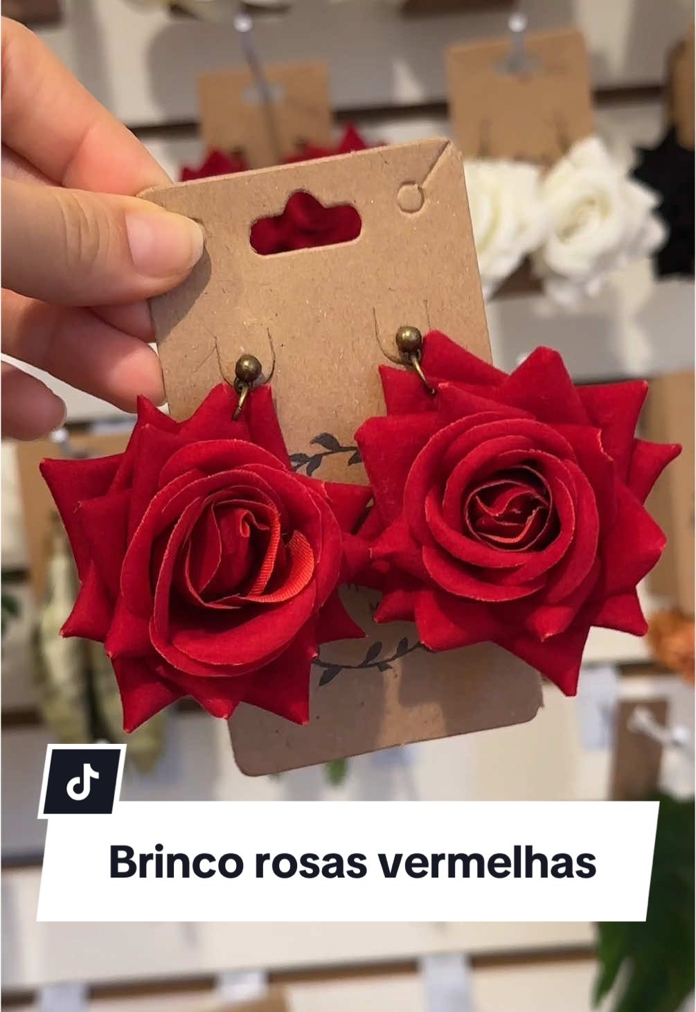 Respondendo a @Ângela Rodrigues o brinco mais queridinho por aqui 🌹 #meujardimemmim #lojadeacessórios #fyp #acessoriosfemininos #brincoflor #brincos 