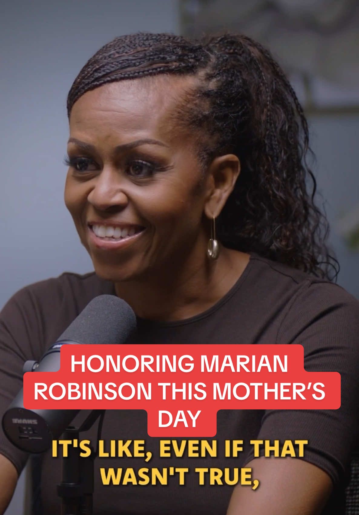 Tomorrow on IMO, Craig and I sit down for a heartfelt one-on-one conversation about grief, love, and honoring our mother, Marian Robinson. Watch on YouTube or listen wherever you get your podcasts. #mothersday #michelleobama 