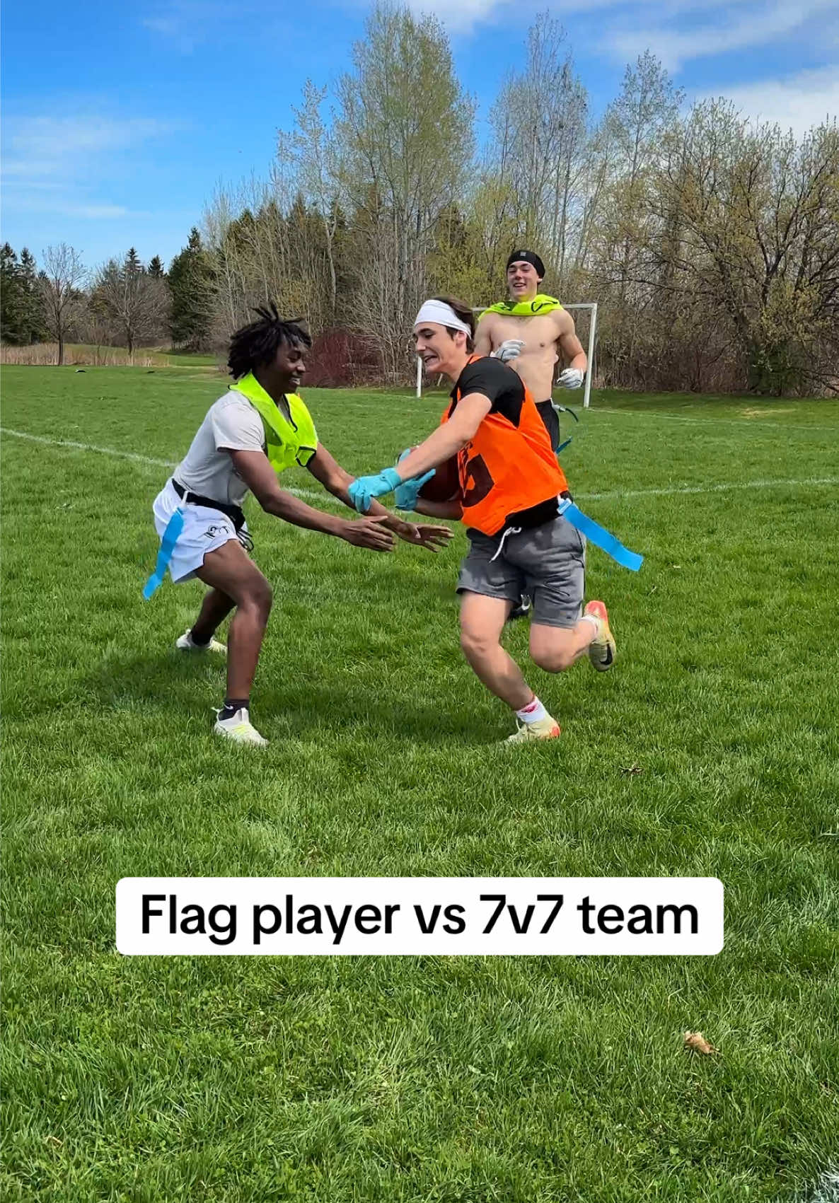 Flag experience = cheat code 🤥 Happiest birthday to @Gordie4️⃣ who turns 15 today 🪩 Proud of your accomplishments on and off the field. After only 1 season of #flagfootball you made Team Ontario and started #7v7 #football where you faced athletes 4-5 years older than you, still scoring and holding your own. Love you son ♥️😎 #fypシ゚ #funnytiktok #footballtiktok #trendingsong 