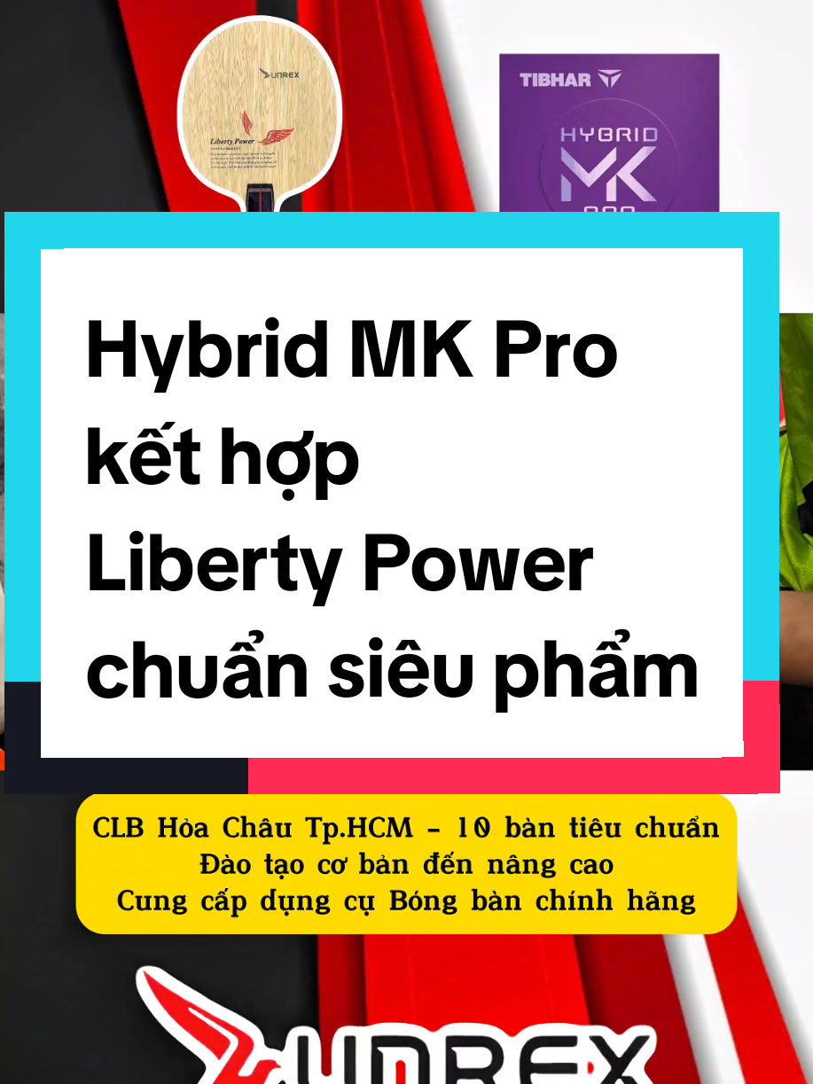Hybrid MK Pro dán vào Liberty Power để đánh phải thì thực sự toàn diện ae ạ. Giật moi, giật mạnh, giật đối...đều vô cùng chuẩn xác lun ý. Tuấn hiện có hệ thống phân phối dụng cụ Bóng bàn chính hãng hoạt động đã gần 20 năm, có cửa hàng ở cả Hà Nội, TpHCM và Nam Định. Đảm bảo hàng chuẩn chính hãng, chất lượng tốt nhất. Anh em có nhu cầu ủng hộ nha. Cảm ơn mọi người. Anh em bấm vào đường link trên phẩn tiểu sử của kênh để kết nối với Tuấn nha. #tuannamdinh #tuannamdinhbongban #hoachaubongban #bongban #unrex #tibhar 