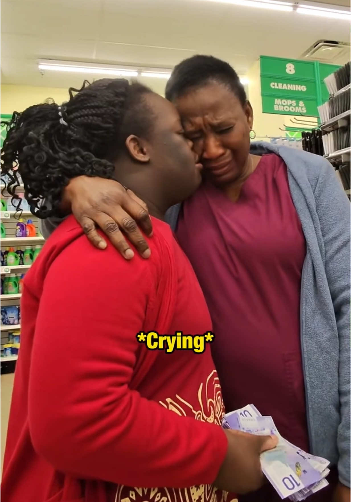 “She deserves to be loved” 🥹❤️ (GoFundMe 1N B10) #crowdfund #mother #widow #daughter #specialneeds #money #kindness 