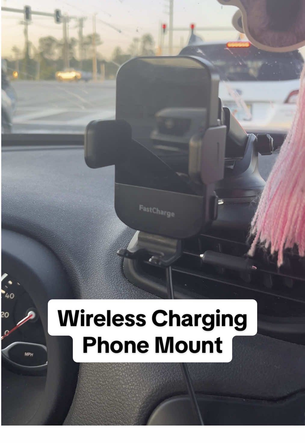 2025 is the future. #wirelesscharger #phonemount #phonestand #phoneholder #phonetok #phone #techtok #tech #cartech #cartok #charger 