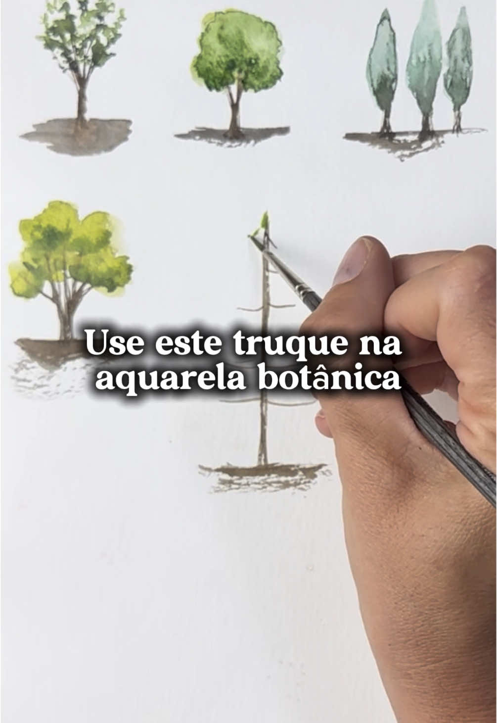 Aquarela pode ser simples. Conheça o curso Memórias do Horizonte #aquarela #dicasdeaquarela #cursodeaquarela 