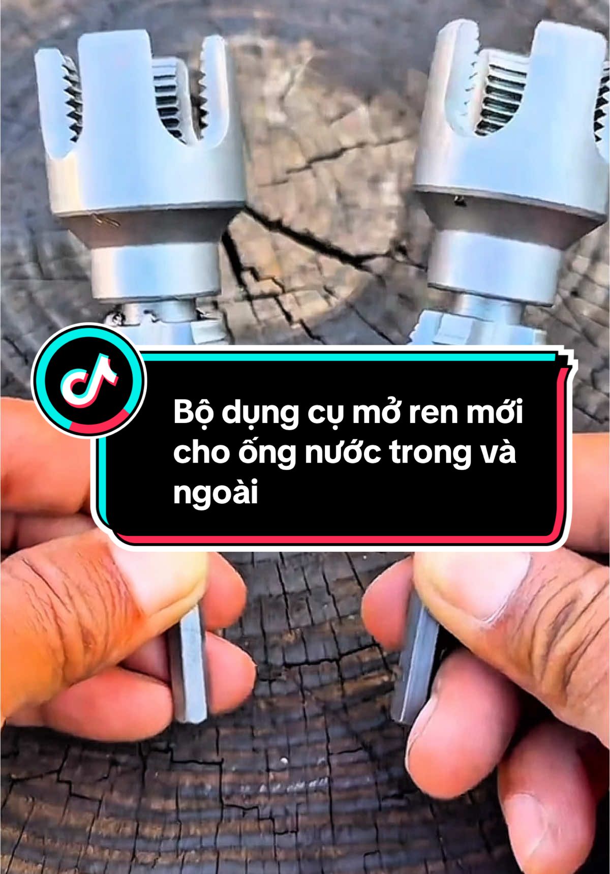 Bộ dụng cụ mở ren mới cho ống nước có ren bên trong và bên ngoài tích hợp thích hợp cho ống nước 4 điểm #dodungtienich #bodungcumorenmoichoongnuoc #xuhuong 