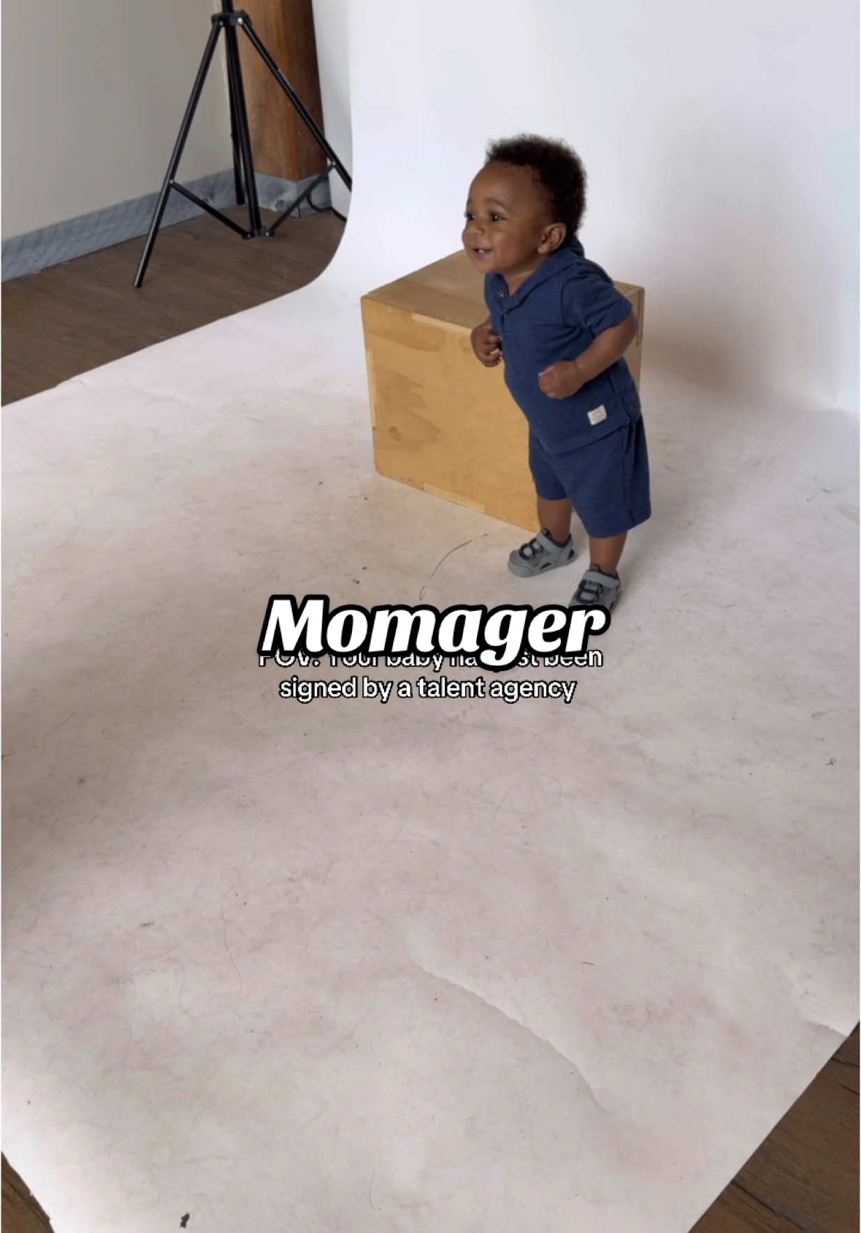 I am officially a Momager🎬✨ #momager #babymodel #modelingagency #actingagency #boymom #sahm #momlife 