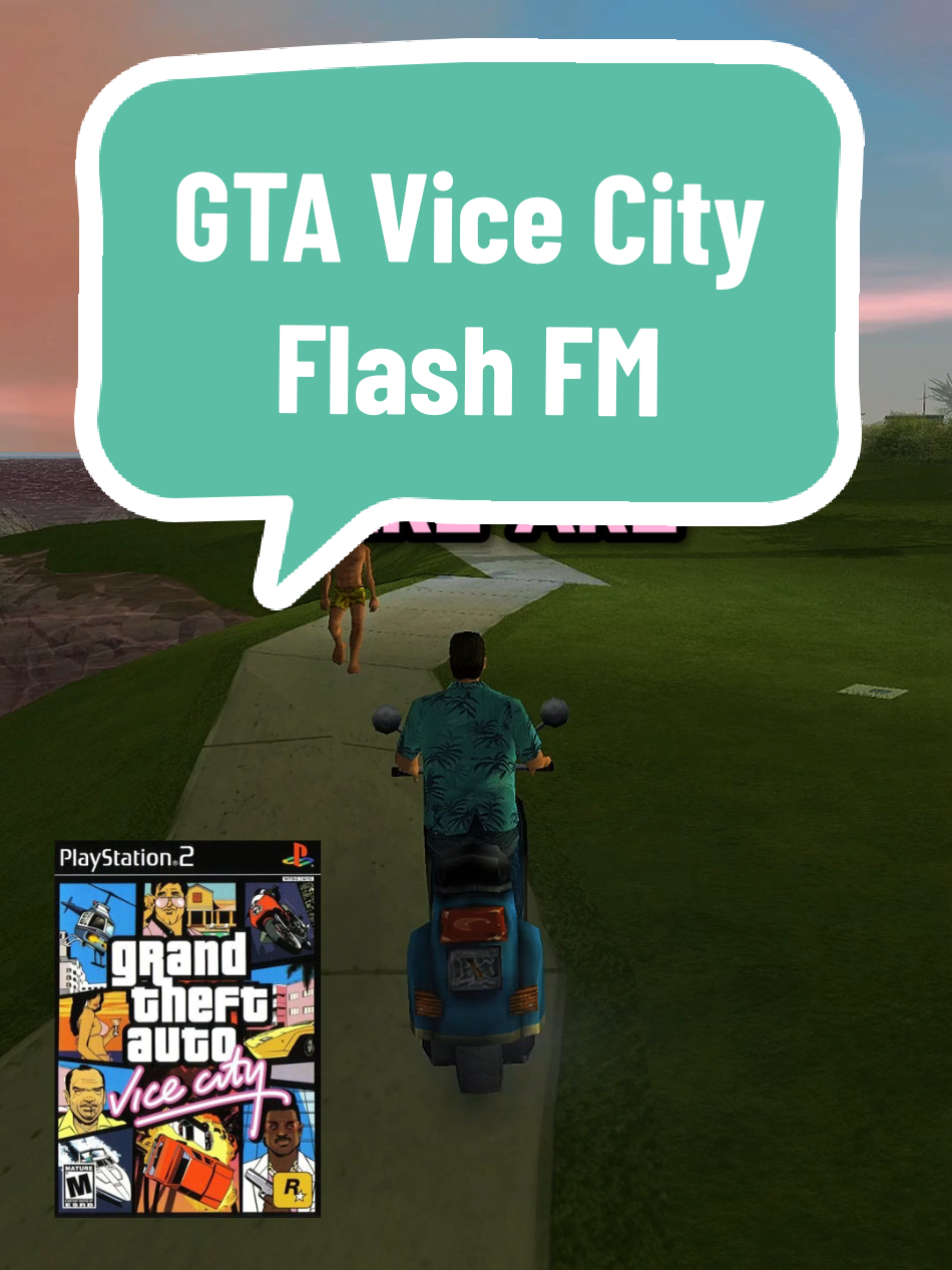 Grand Theft Auto Vice City Flash FM!  #gta #gtavicecity #soundtrack #radio #flashfm #ps2 #ps2games #soundtrack #nostalgia #memoryunlocked #vicecity 