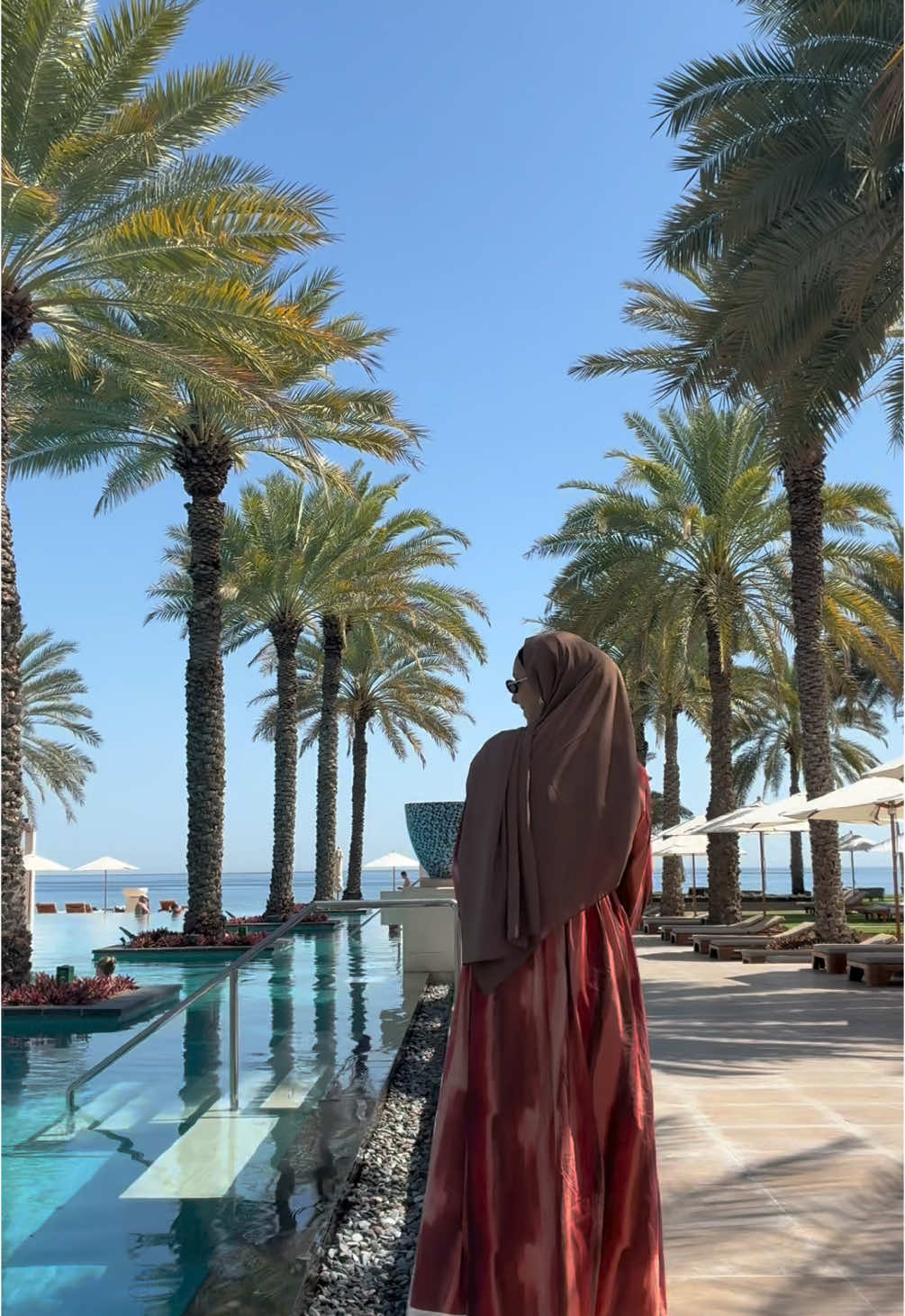 Vacation fits #vacationoutfits #modestfashion #hijab #hijabi #hijabitiktok #muscat #dubai #hijabstyle 