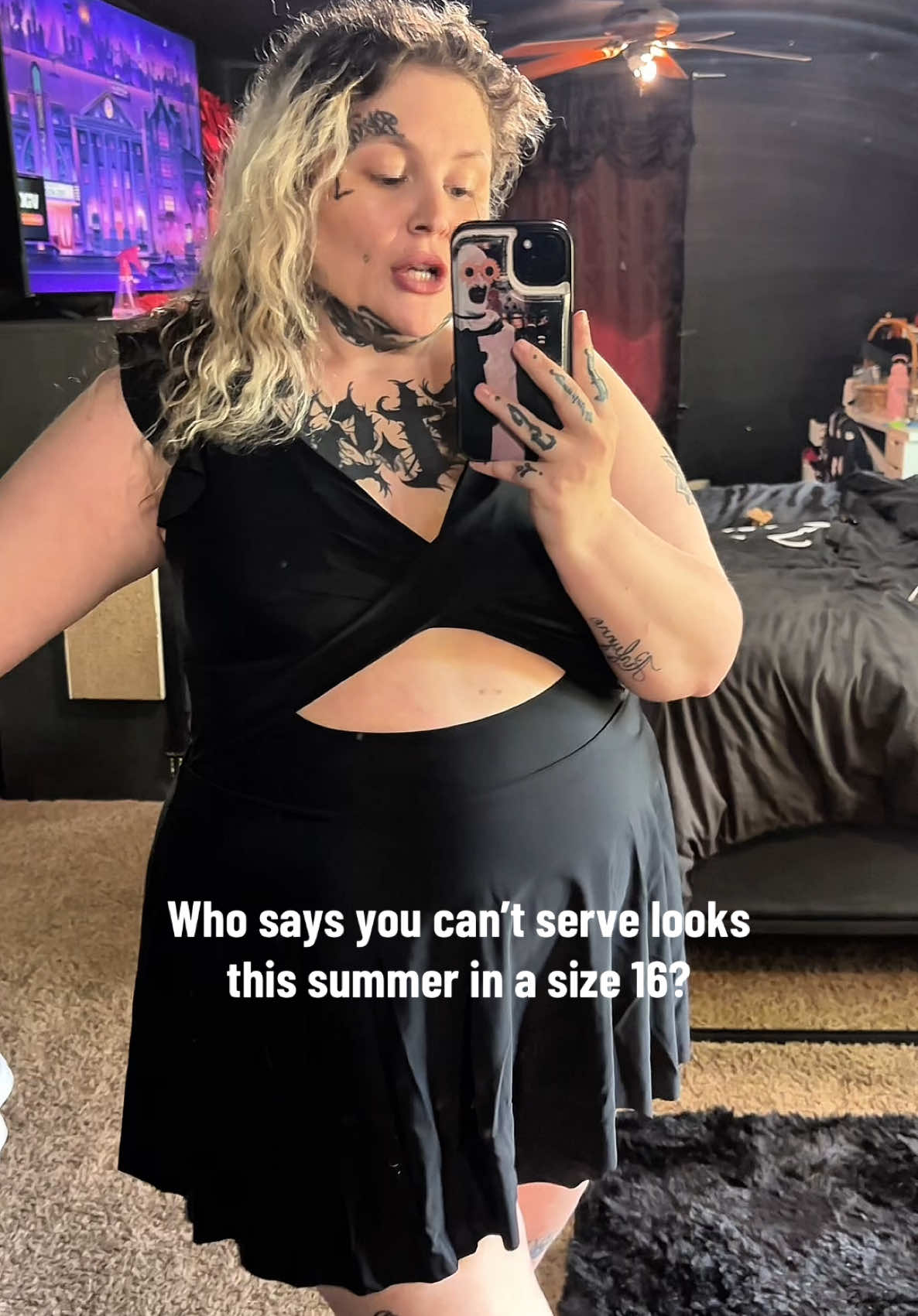 They have sizes SMALL-SIZE20, I’m 213 & fit in an XL - they did their big one on being more size inclusive #bathingsuit #plussizefashion #plussizebathingsuits #womensfashion #SummerFashion #tiktokshopfinds #OOTD 