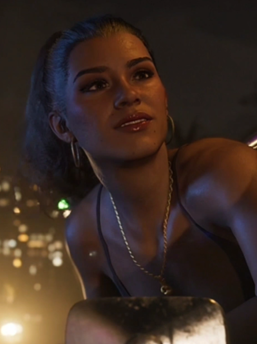 #Lucia Caminos 💜 FINALLY a close-up look at our female protagonist.... 🥰🥰🥰  #Gta6 #ViceCity #Leonida #Rockstar #GrandTheftAuto