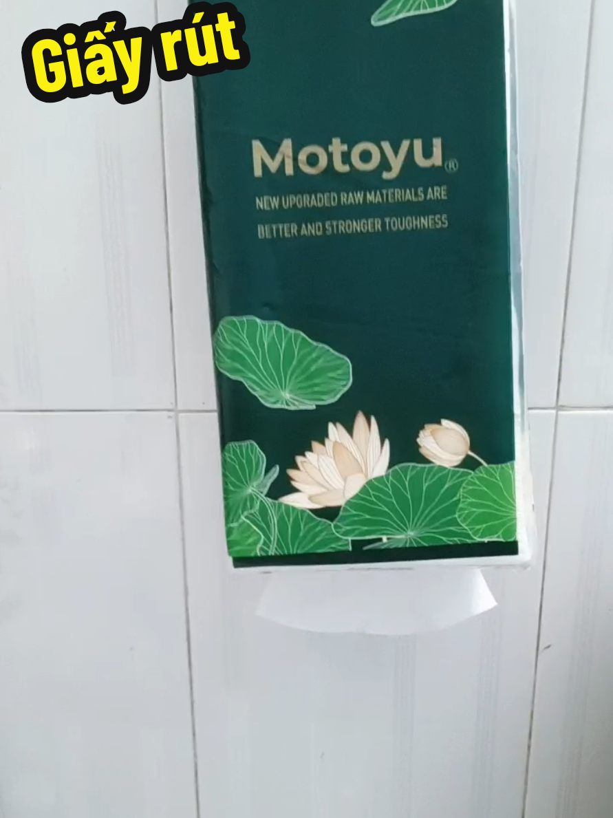 Giấy rút treo tường Motoyu thùng 6 bịch tặng kèm móc treo tường#@Bảo Khánh  #giayruttreotuong #giayrut #khangiayrut #@Bảo Khánh 