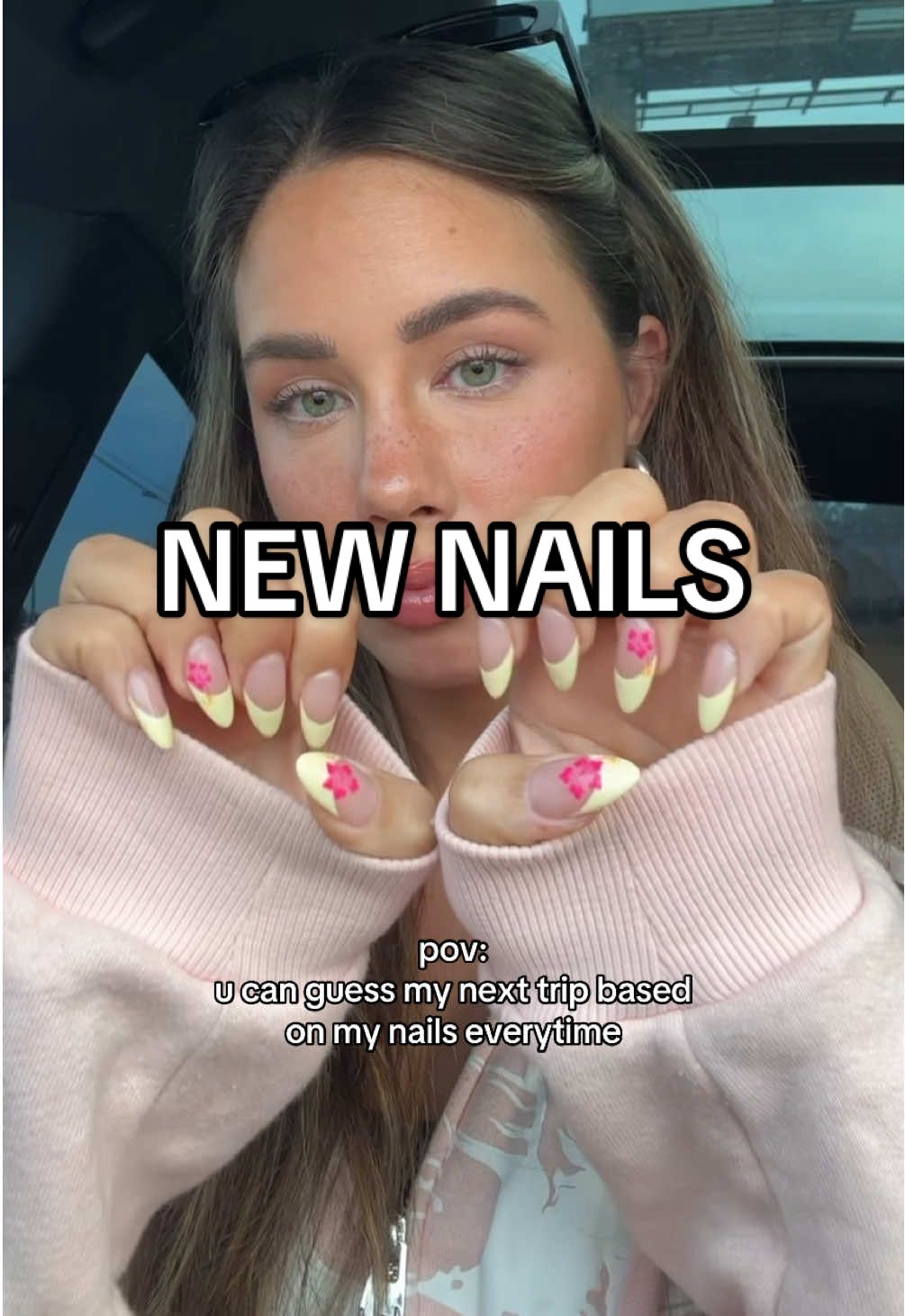 Coachella—-> somewhere tropical! Any guesses where?? #newnails #summernails #nailtrends #nailart 