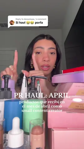 Replying to @danavbaaa_ Abril fue muy bueno conmigo 🥹 @moiracosmetics @PURITO SEOUL @biohealboh_official @skybottle.community @ROUND LAB @클리오 찐 @wetnwildbeauty @Fenty Skin @Pet Paradise Gallery @Kaja Beauty @belif USA @Pansly New York #fyp #viral #prhaul #prhaulmicroinfluencer #smallcontentcreator #ugccontentcreator #chitchatwithme #haultok 