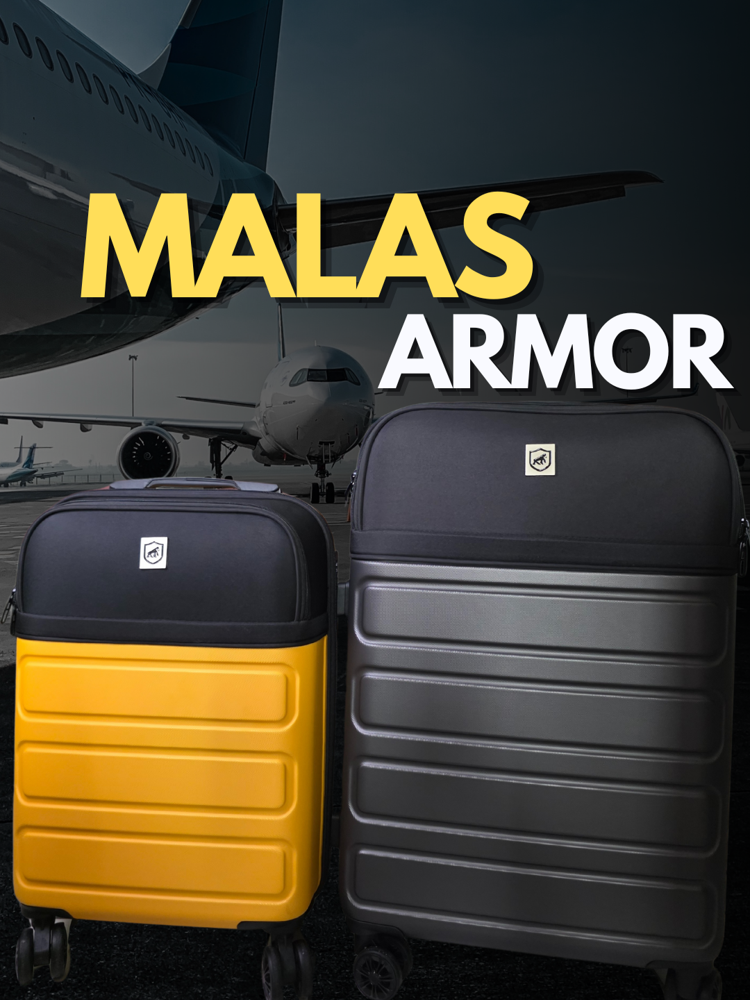 Essa MALA consegue CARREGAR SEU CELULAR! 🔋 O link dela está na minha bio, e o cupom de desconto é TETE #Tech #mala #viagem #gshield #maladebordo 