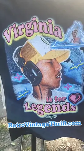 ⚡️VA LegendsxPharrell tee Sold out⚡️  More Available on the website 🌊🌊 RetroVintageThrift.com  #rva  #y2kfashion #virginia #vintagetiktok #vintagevibes #vabeach  #virginia 