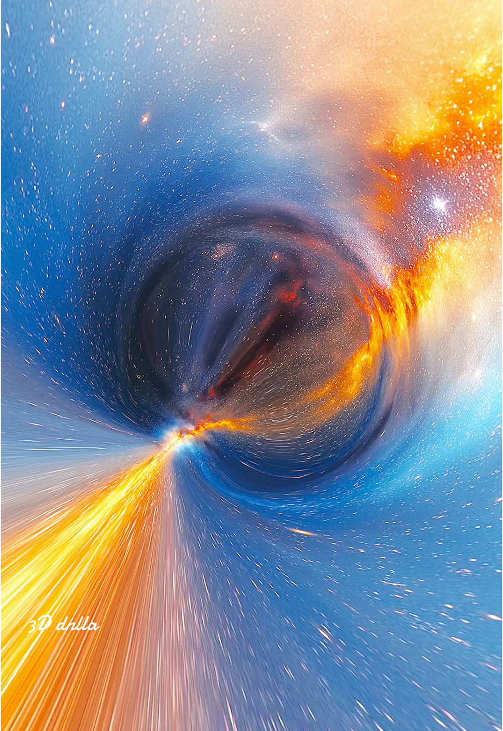 Black Hole & Time Travel — Interstellar Singularity Animation 4k Explore a gravitational singularity through a black hole and time distortion. Original animation created in Blender and Cinema 4D — perfect for looped backgrounds or immersive sci-fi visuals. #agujeronegro #viajeeneltiempo #singularidad #interstellar #eventohorizonte #espaciotiempo #blackhole #timetravel #singularity #blender3d #cinema4d #animacion4k #4kanimation #artecienciaficcion #sciencefiction #wormhole #vfxloop #visualrelaxation #spacecollapse #cosmicenergy #universodigital #spaceaesthetic #deepcosmos #loopanimation #tiktokspace