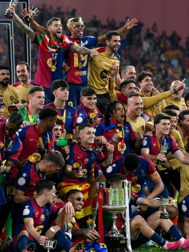@fcbarcelona I'M SO PROUD OF YOU GUYS--MANY THANKS FOR THAT PERFORMANCE!!! Heads high, hearts proud—you guys gave everything on that pitch. Losses come and go, but your greatness lives in every touch of the ball.  [ Visca Barça, I'll always with them till the end! ] You'll be back stronger guys, and I couldn't be prouder of this team 💙❤️ #viscabarca #fcbarcelona 