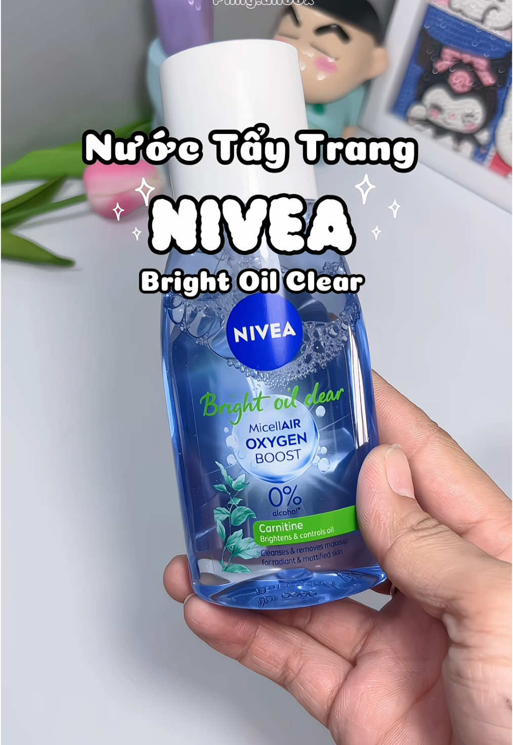 Phần 131 | Nước Tẩy Trang Nivea Bright Oil Clear dành cho da dầu #nuoctaytrang #nuoctaytrangnivea #nivea 