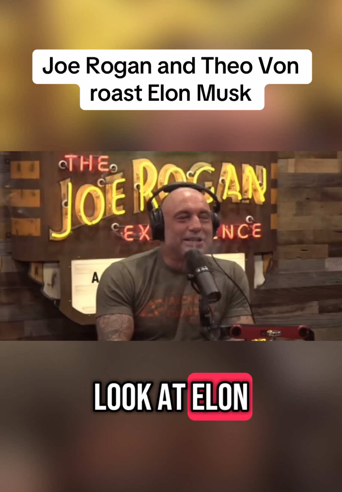 Joe Rogan and Theo Von roast Elon Musk #joerogan #theovon #elonmusk #podcast #clips 