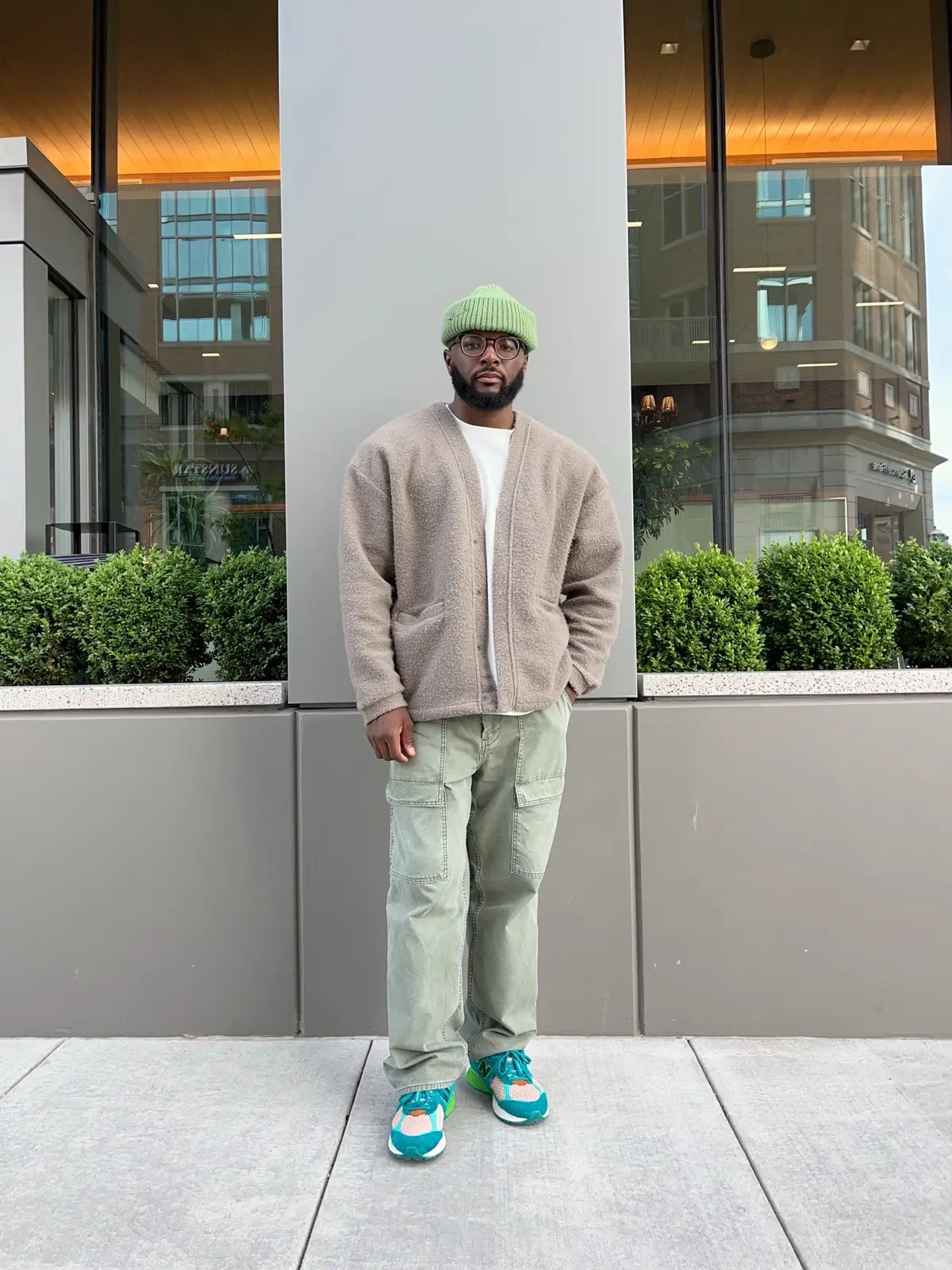 Tee by @Never Settle  #drippy #drippy #saintlouis #mensfashion #OOTD #blackmenoftiktok #casualoutfits #dailyoutfit #dailyoutfits #streetwearstyle #newballance #bearded #beanie #graphictees #stl #fashiontiktok #howtostyle @salehebembury @New Balance @gap @ZARA 