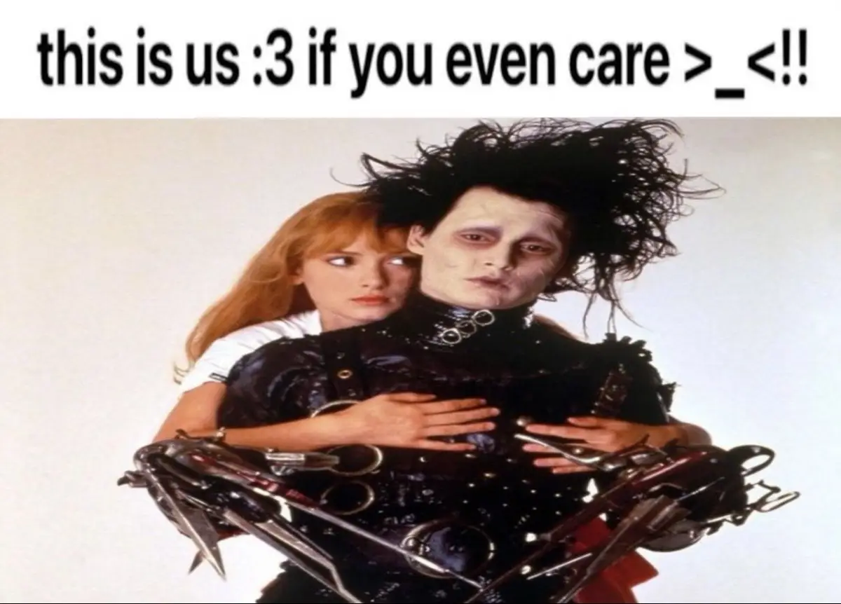 #edwardscissorhands#TimBurton#creep#radiohead#real#relatible#viral#fyp