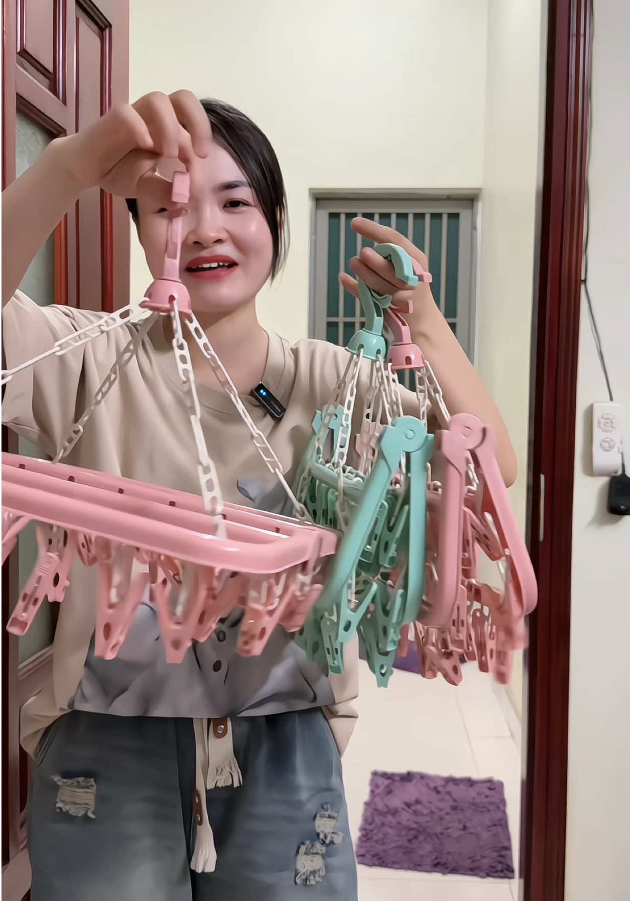 Tiện lợi đa năng nhỏ gọn #moctreoquanao #moctreothongminh #moctreodo #muataitiktokshop #xuhuong 