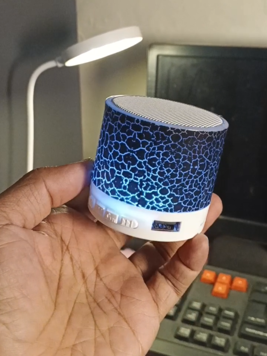 speaker mini s10 bluetooth portable plus lampu RGB #speaker #speakerbluetooth #speakers #speakermini 
