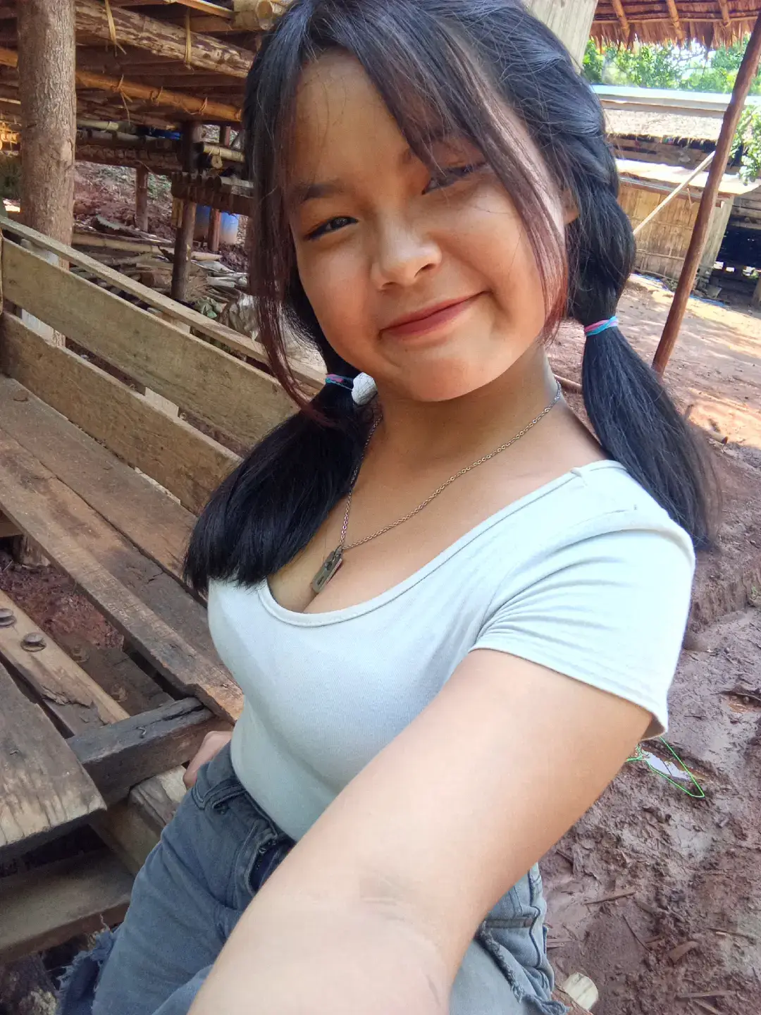 #ฟีดดดシ #น่อหล่าเออ🤍🦋 #สาวกะเหรี่ยงตาก 