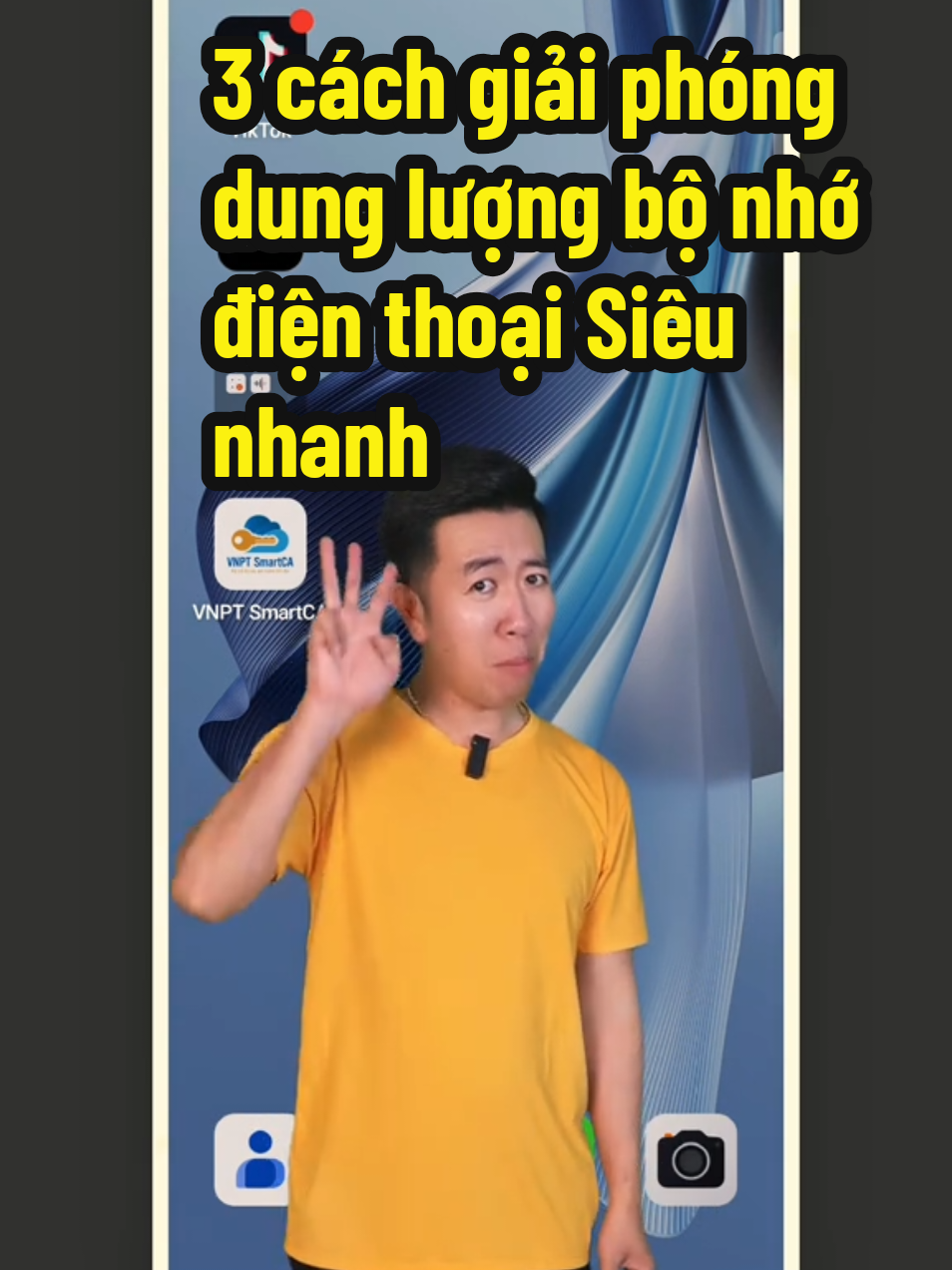 Cách giải phóng dung lượng bộ nhớ điện thoại chỉ với 3 giây #thanhedit #thuthuatcongnghe #giaiphongdungluong #xuhuongtiktok2025 