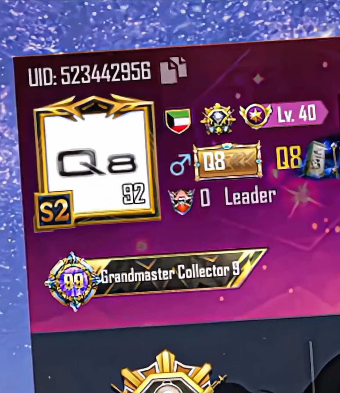 Q8 account 🫡  #pubgmobile #pubgtrend #trending #repost 