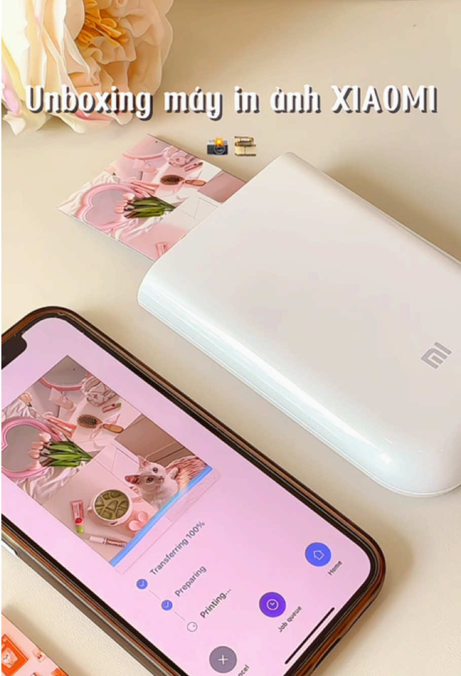 Unboxing máy in Xeo Mi #unboxing #unboxingvideo #unboxings #fypシ゚ #fyp #mayin #mayinmini #printer #printers 