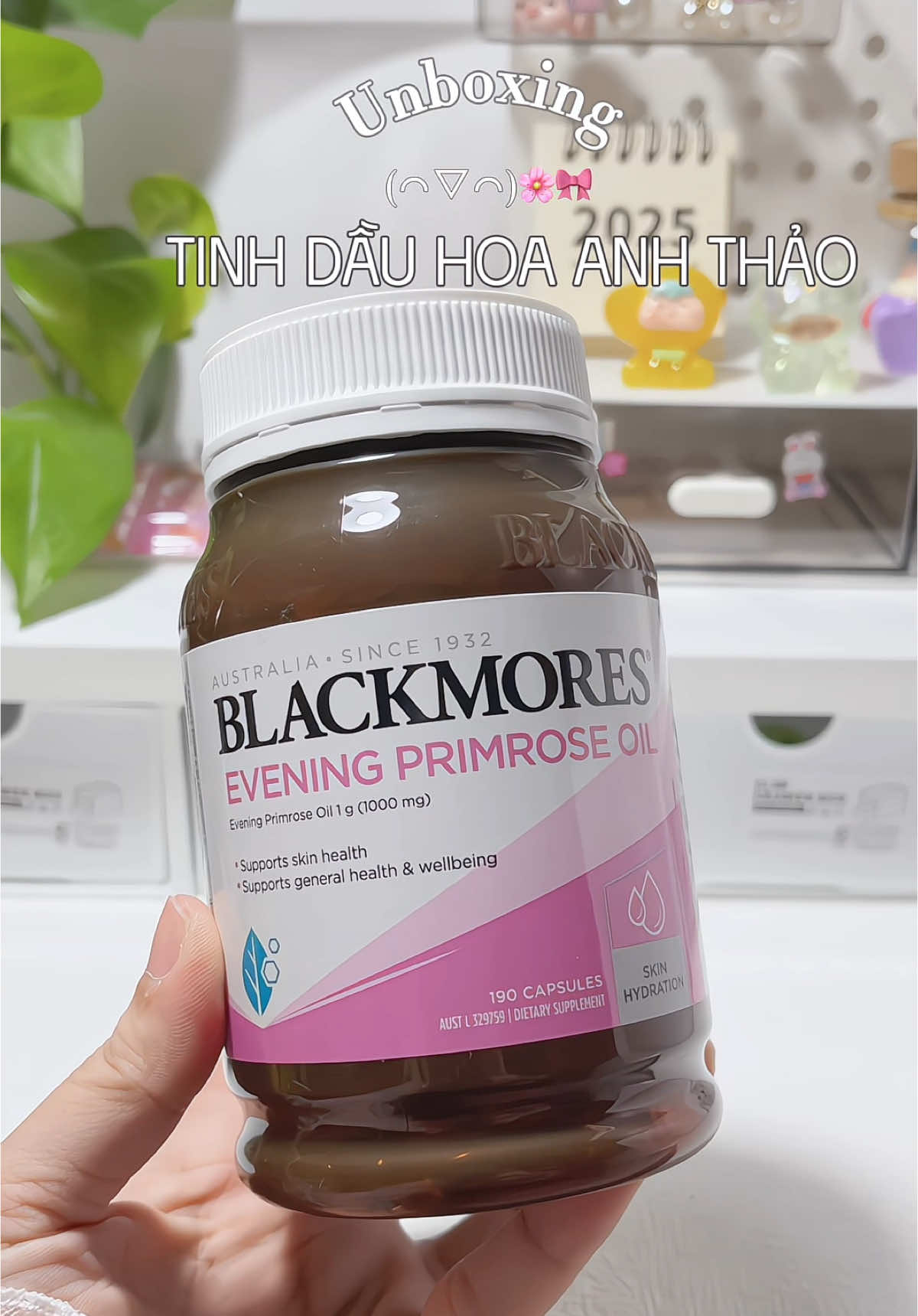 Phần 22 | tinh dầu hoa anh thảo Blackmores 🎋 #hoaanhthao #blackmores #trending #unboxing #xh 