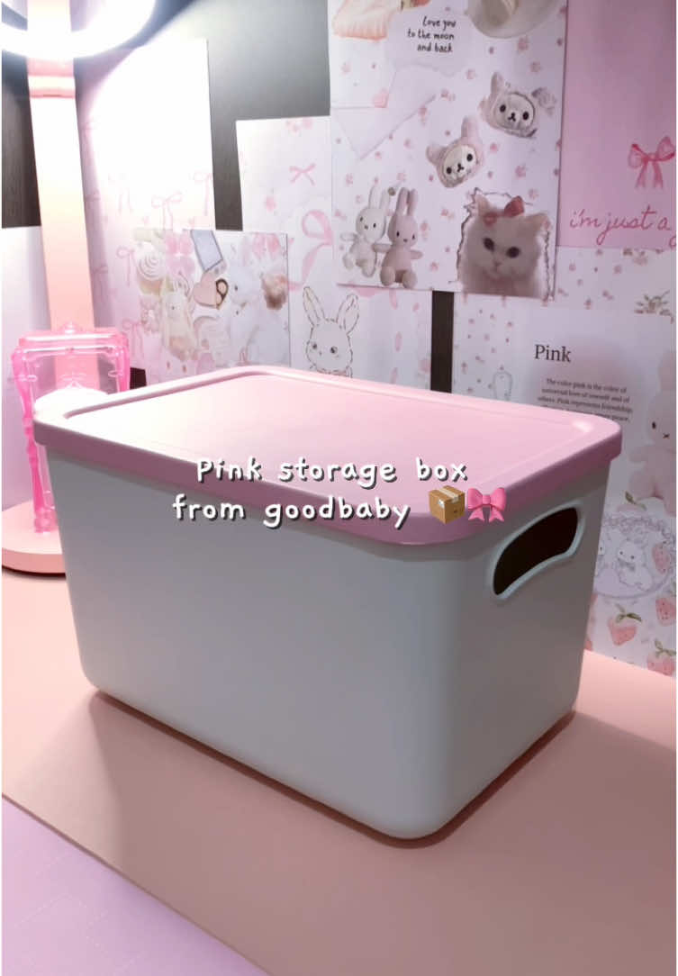 Sudah anti rayap jd aman yaa 🫰🏻 #storage #storagebox #box #pinkstoragebox #pinkbox #pink 