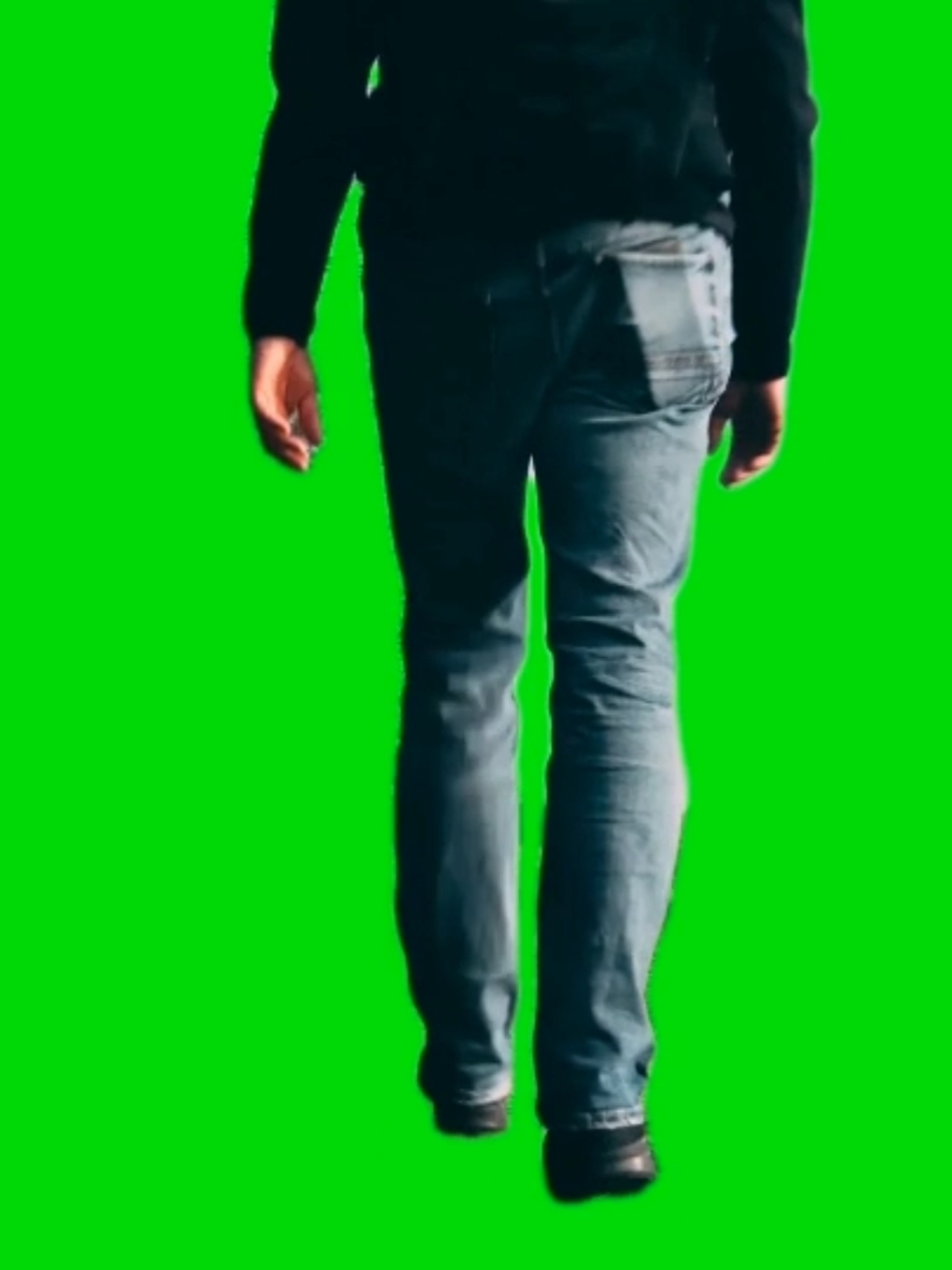 man Walking away back green screen shot. #greenscreenvideo #man #walking #greenscreensticker #greenscreen #tikok #fouryou 