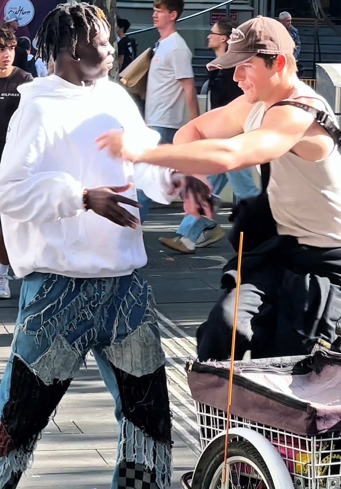 They were running #entertainment #foryou #comedy 